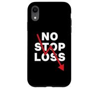 Carcasa para iPhone XR Accidente del Mercado de valores No Stop Loss Trading Bajista Daytrading