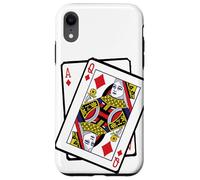 Carcasa para iPhone XR Ace & Queen of Diamonds 21st Birthday Twenty One Years Old