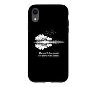 Carcasa para iPhone XR Acoustic Guitar Earth Has Music For Those Who Listen