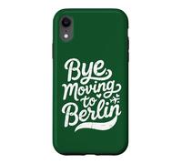 Carcasa para iPhone XR Adiós, Mudarse a Berlín