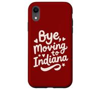 Carcasa para iPhone XR Adiós, Mudarse a Indiana