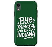Carcasa para iPhone XR Adiós, Mudarse a Indiana