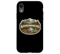 Carcasa para iPhone XR Adirondack Mountains New York Souvenir Camping Senderismo Amante