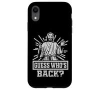 Carcasa para iPhone XR Adivina quién está de Vuelta? - Ilustración de fe Cristiana Vintage