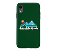 Carcasa para iPhone XR Adventure Ready Scouting America Outdoor Mountains Hiking