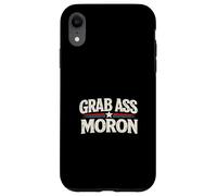 Carcasa para iPhone XR Agarra Culo Moron Divertido Sátira Política Retro Patriótico