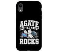 Carcasa para iPhone XR Agate Excited About Rocks Nerd de geología de Rocas |-