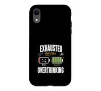 Carcasa para iPhone XR Agotado Pero Aún Rumiando Pensamientos