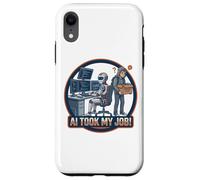 Carcasa para iPhone XR AI tomó mi Trabajo Programador Divertido Robot Humor