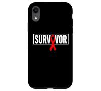 Carcasa para iPhone XR Aids Survivor VIH Red Ribbon Aids Warrior - Día Mundial del SIDA