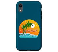 Carcasa para iPhone XR Aitutaki Palmeras Islas Cook Sol Pacífico Sur Polinesia
