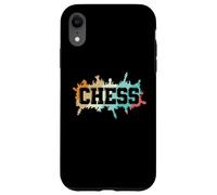 Carcasa para iPhone XR Ajedrez con Rey y Reina Peón