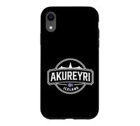 Carcasa para iPhone XR Akureyri Islandia City Travel North Adventure