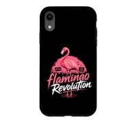 Carcasa para iPhone XR Albania Flamingo Revolución Protesta Proteger Naturaleza Albanés