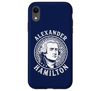 Carcasa para iPhone XR Alexander Hamilton Patriota Americano, Padre Fundador