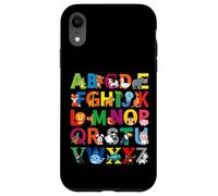 Carcasa para iPhone XR Alfabeto Animal del zoológico ABC aprendiendo Lindo Maestro de jardín de Infantes