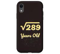 Carcasa para iPhone XR Álgebra matemática de raíz Cuadrada de 17 años 289 años 2009
