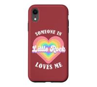 Carcasa para iPhone XR Alguien en Little Rock Me ama City Heart
