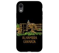 Carcasa para iPhone XR Alhambra Granada España Viaje Souvenir City Monumento Regalo