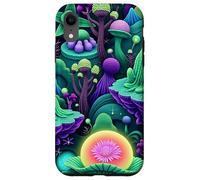 Carcasa para iPhone XR Alien Flora Surrealista Botanical Fantasy World Graphic