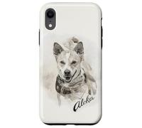 Carcasa para iPhone XR Aloka The Walk for Peace Dog Spreading Hope Indian Ink Art