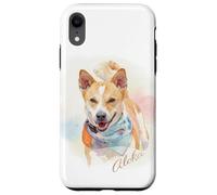 Carcasa para iPhone XR Aloka - The Walk for Peace Dog Spreading Hope Watercolor