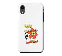 Carcasa para iPhone XR Always Be Happy Haters Hate That (Declaración Positiva Divertida)