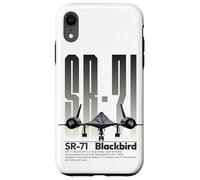 Carcasa para iPhone XR American SR71 Blackbird Spy Avión Militar Aviación Arte