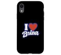 Carcasa para iPhone XR Amo a Brina