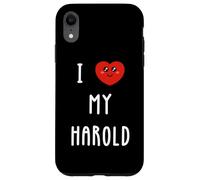 Carcasa para iPhone XR Amo A Harold Nombre Gracioso
