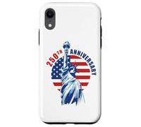 Carcasa para iPhone XR An Amazing 250 Years 1776-2026 Birthday American (White)