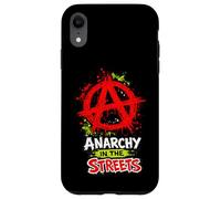 Carcasa para iPhone XR Anarquía en Las Calles - Anarquista Punk Rock audaz