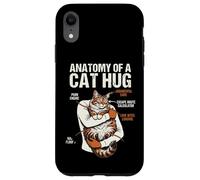 Carcasa para iPhone XR Anatomía de un Abrazo de Gato Gracioso felino dueño Humor diseño