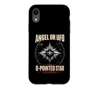 Carcasa para iPhone XR Ángel o OVNI 8 Estrellas Puntiagudas desclasificado UAP Ezequiel Wheel