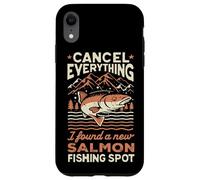 Carcasa para iPhone XR Angler Cancelar Todo lo Que encontré un Nuevo Lugar de Pesca de salmón
