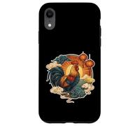Carcasa para iPhone XR Animal Gallo del Zodiaco Chino