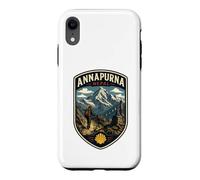 Carcasa para iPhone XR Annapurna Nepal Viaje Familiar Trekking Himalaya Vacaciones