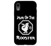 Carcasa para iPhone XR Año del Gallo Calandra China Astrología del Zodiaco
