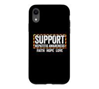 Carcasa para iPhone XR Apoye la Camisa de concienciación sobre la Hepatitis - Conciencia sobre la Hepatitis