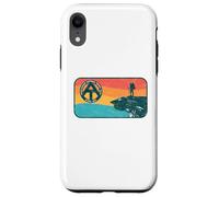 Carcasa para iPhone XR Appalachian Trail Retro McAfee's Knob Hiking