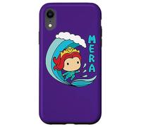 Carcasa para iPhone XR Aquaman Movie Chibi Mera and Mermaid Wave