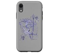 Carcasa para iPhone XR Aquaman Movie Marine Animal Concept Sketch