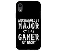 Carcasa para iPhone XR Archaeology Major by Day Gamer by Night Archaeologist Gamer