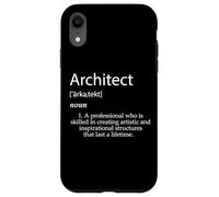 Carcasa para iPhone XR Architect Definition For Student Pro Architectural Engineers