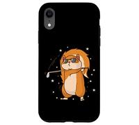 Carcasa para iPhone XR Ardilla Jugando Golf Tree Roedor