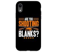 Carcasa para iPhone XR Are You Shooting Blanks Clay Paloma Trap Shooting Skeet Hombres