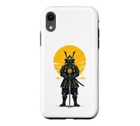 Carcasa para iPhone XR Armadura Japonesa Samurai Warrior Golden Sun