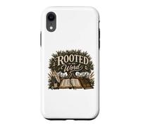 Carcasa para iPhone XR Arraigado en la Palabra Christian Bible Study Girl Faith Design