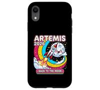 Carcasa para iPhone XR Artemis II 2026 Cute Design for Kids Launch Back to The Moon