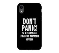 Carcasa para iPhone XR Asesor de Portafolio Financiero